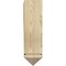 Ekena Millwork Imperial Arts & Crafts Rough Sawn Bracket, Douglas Fir, 6"W x 22"D x 22"H BKT06X22X22IMP03RDF - alternate 2